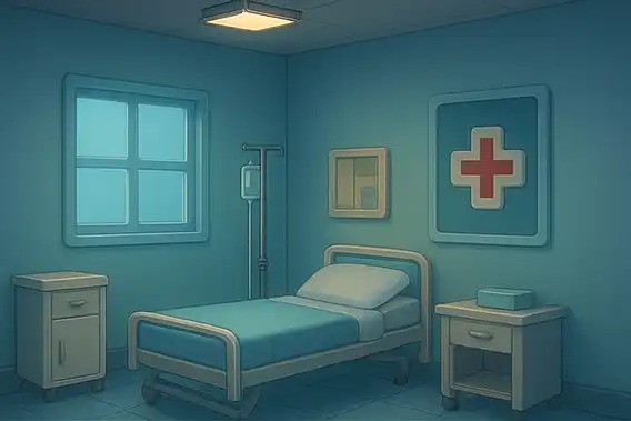 Hospital ICU escape room